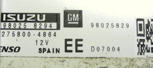 Sterownik Denso Isuzu Opel 1.7 CDTI 8980258294 , MB275800-4864 , EE 