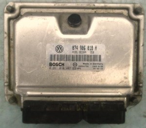 Sterownik komputer silnika VW LT28 LT35 LT46 2.5 TDI ( ANJ ) 074906018H 0281010407 / 074 906 018 H , 0 281 010 407