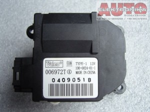 Silniczek nagrzewnicy Regulator klap klimatyzacji  Opel VECTRA C , Signum / SAAB 9-3  006972T ( 9180021 , 13192013 , 6845105, 1845077 , 1610071C )  