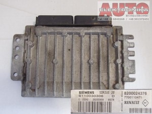 Sterownik Sirius 32 Sirius32 Renault Clio Kangoo 1.4L 8V  8200024376 7700110471 S110030306 D