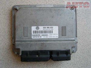 Sterownik komputer VW Polo Skoda Fabia 1.2 AZQ  5WP40148 03E906033 / 5WP4 0148 , 03E 906 033 