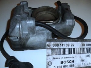 Przepustnica MERCEDES W140 6.0  S600 600SE 600SEL 600SEC   0001413925 0205003008 DK0011 / 000 141 39 25 , 0 205 003 008  , DK 0011