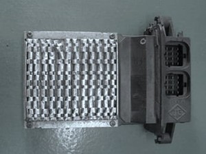 Regulator rezystor opornik dmuchawy klima Renault Clio 9 140 010 123 / 91.400.10.123 / 9140010123 