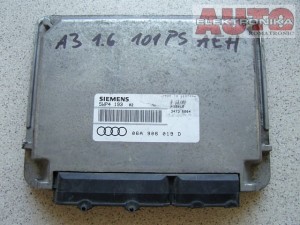 Sterownik silnika Audi A3 1.6 AEH 06A906019D 5WP4193 / 06A 906 019 D 5WP4 193 