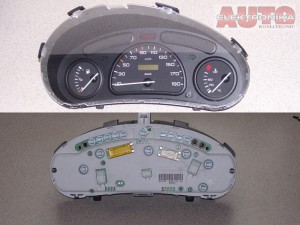 Licznik zegar Peugeot 206 benzyna Jaeger 2 wtyczki 9634960980